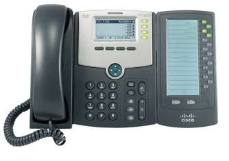 Cisco SPA500DS IP phone Black 30 lines LCD