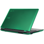 iPearl MCOVERAC730LGRN laptop case 11.6" Hardshell case Green, Translucent