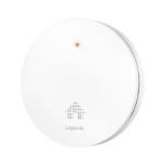 LogiLink Smoke Detector, 10 years, with VdS aproval, ultraflat design