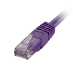 Cablenet CNL 50PK 5M C6 Vi UTP PVC 24AWG FMB networking cable Violet Cat6 U/UTP (UTP)