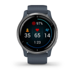 Garmin Venu 2 3,3 cm (1.3") AMOLED 45 mm Digitaal 416 x 416 Pixels Touchscreen Zilver Wifi GPS