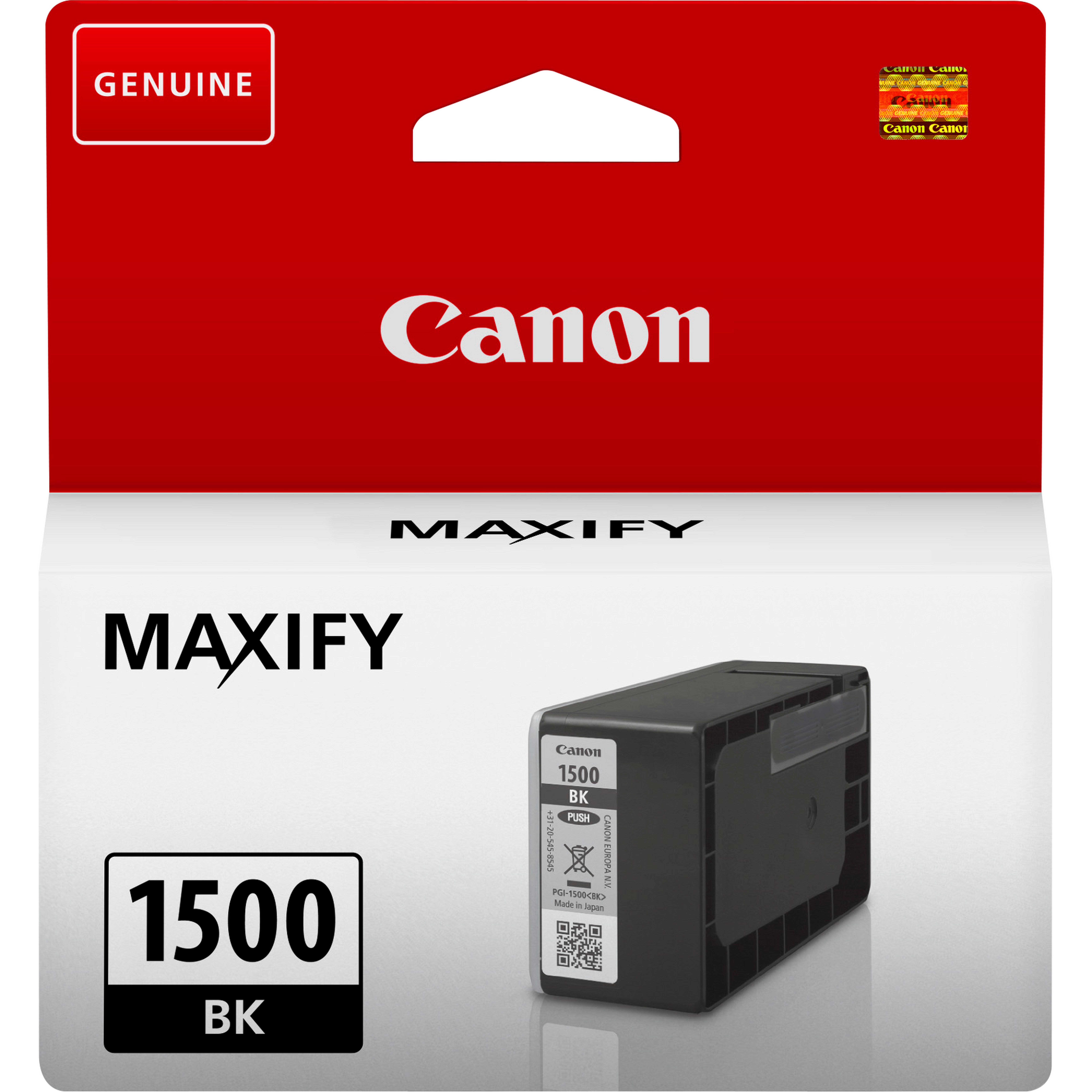 Image of Canon 9218B001/PGI-1500BK Ink cartridge black, 400 pages ISO/IEC...