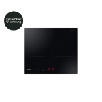 Samsung NZ64B4015FK/U1 hob Black Built-in 59 cm Zone induction hob 4 zone(s)