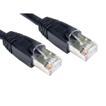 Cables Direct B6ST-710K networking cable Black 10 m Cat6 F/UTP (FTP)