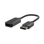 Belkin AVC011btSGY-BL 0.22 m DisplayPort HDMI Black