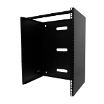 StarTech.com 14U Wall Mount Network Rack - 14 Inch Deep (Low Profile) - 19" Patch Panel Bracket for Shallow Server, IT Equipment, Network Switches - 77lbs/35kg Weight Cap., Black