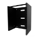 StarTech.com RACK-14U-14-BRACKET rack cabinet Wall mounted rack Black