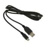 Jabra 14201-26 USB cable 59.1" (1.5 m) USB A Micro-USB B Black