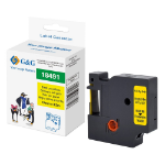 G&G 21698 labelprinter-tape Zwart op geel