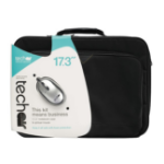 Techair TABUN33MV3 laptop case 43.9 cm (17.3") Briefcase Black