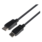 Deltaco DP8K-1030-LSZH DisplayPort cable 3 m Black