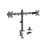 Equip 17"-32" Atriculating Dual Monitor Desk Mount
