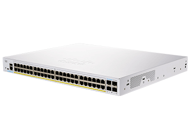 Cisco CBS350-48FP-4X-EU network switch Managed L2/L3 Gigabit Ethernet (10/100/1000) Silver