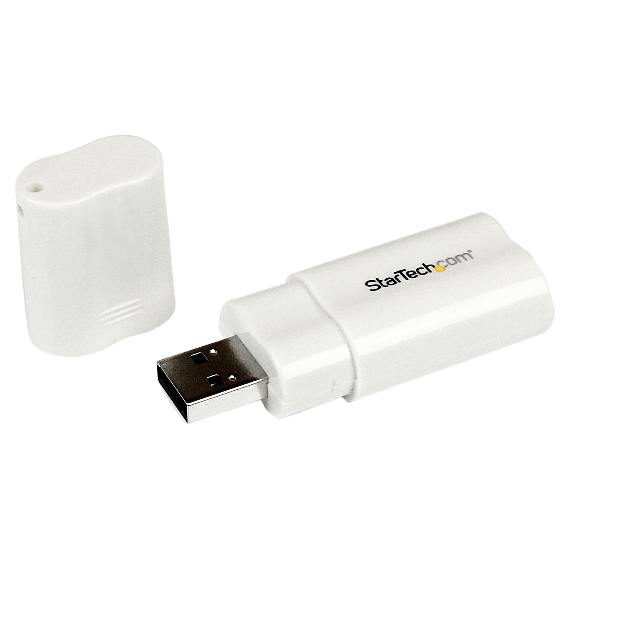 Image of StarTech.com USB to Stereo Audio Adapter Converter