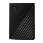 Western Digital WD My Passport WDBR9S0060BBK - Hard drive - encrypted - 6 TB - external (portable) - USB 3.2 Gen 1 - 256-bit AES - black