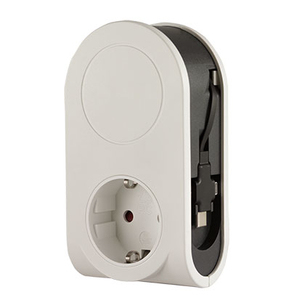 Image of REV 0020840103 power plug adapter Black, White