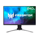 Acer Predator XB273GXbmiiprzx 27 inch FHD Gaming Monitor (IPS Panel, G-SYNC Compatible, 240Hz, 1ms, HDR 400, Height Adjustable Stand, DP, HDMI, USB Hub, Black)