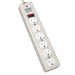 Tripp Lite DG206 surge protector Gray 6 AC outlet(s) 120 V 70.9" (1.8 m)