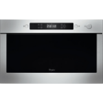 Whirlpool AMW 423/IX microwave Built-in 22 L 750 W Black, Stainless steel