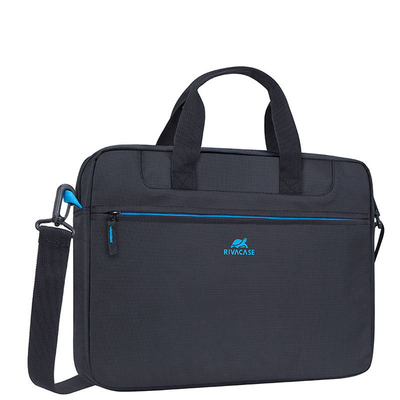 Image of Rivacase 8027 notebook case 35.6 cm (14") Hardshell case Black