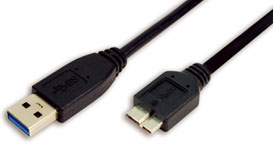 Photos - Cable (video, audio, USB) LogiLink 1m USB 3.0 USB cable USB 3.2 Gen 1  USB A Micro-US CU0 (3.1 Gen 1)