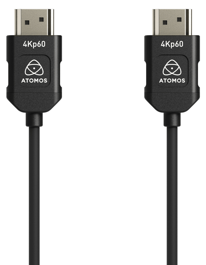 Atomos 4K60p HDMI Silicon Cable – Full to Full HDMI – 45cm