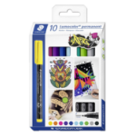 Staedtler Lumocolor permanent pen 318 permanent marker Yellow 1 pc(s)