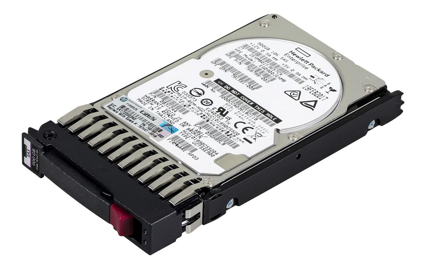 HPE HDD MSA 900GB 12G 10K 2.5INCH