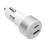 Tripp Lite U280-C02-C1A1 mobile device charger Universal White Cigar lighter Fast charging Auto