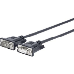 Vivolink PRORS5 serial cable Black 5 m RS-232