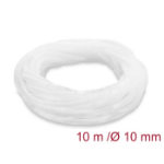 DeLOCK Spiral Hose 10 mm diameter 10 m transparent