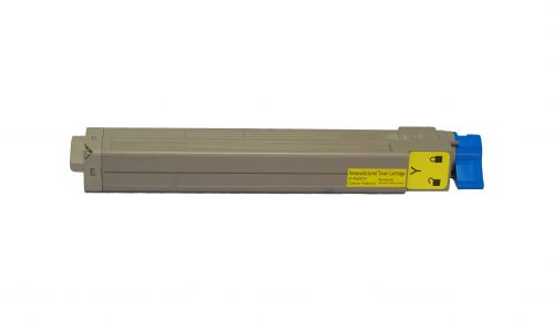 CTS Remanufactured OKI C9600Y Yellow 42918913 Toner