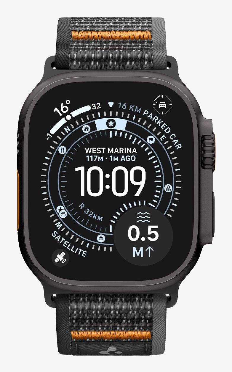 Spigen Athlex Air 2 Band Black. Orange Fabric