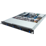 GIGABYTE R123-C00-AA01 AMD B650E Socket AM5 Rack (1U) Zwart, Staal