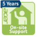 Acer Care Plus - 5 year On-Site Next Day - Desktop towers & Chromeboxes