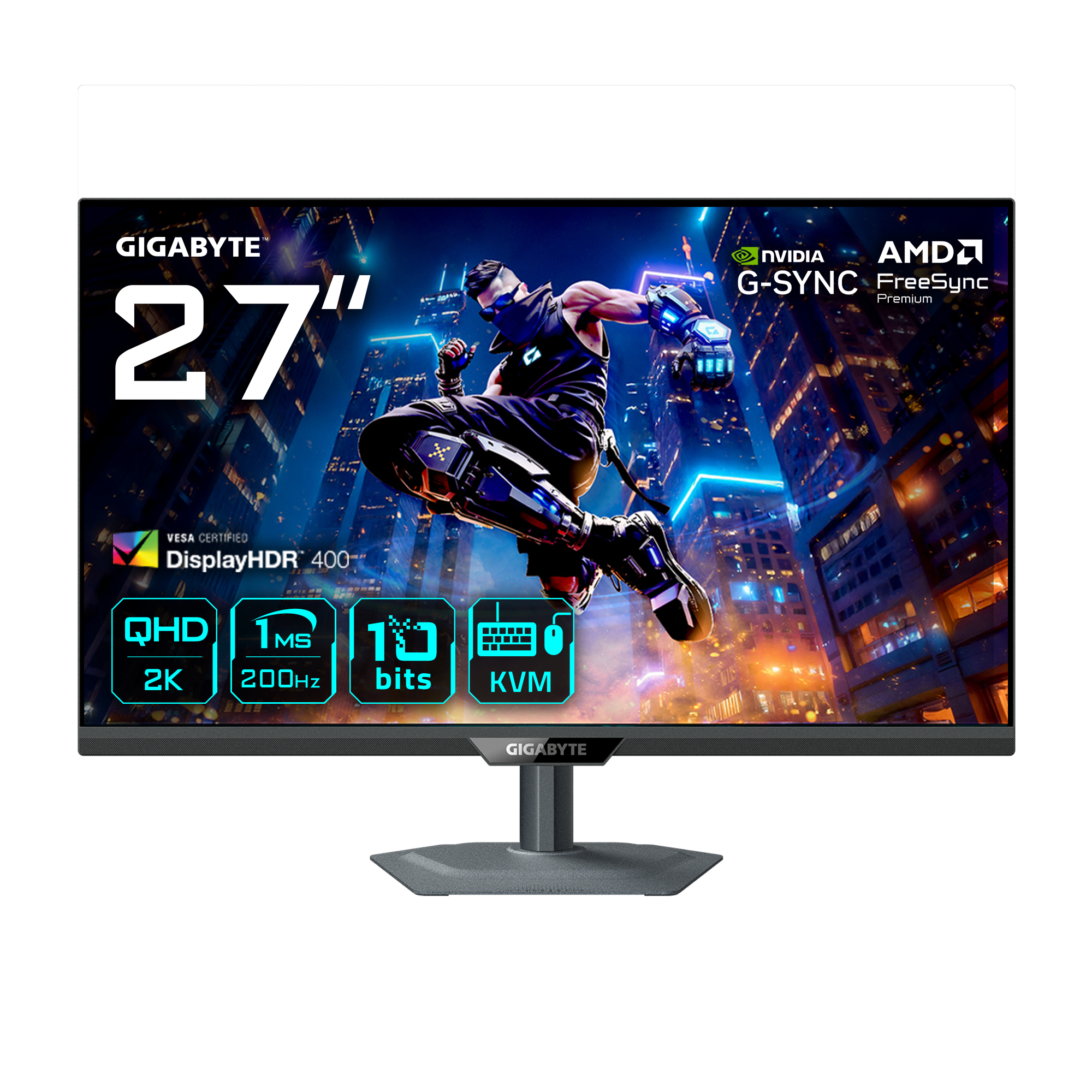 EU Product - M27Q2 QD Gaming Monitor - Flat Screen - 68.6 cm