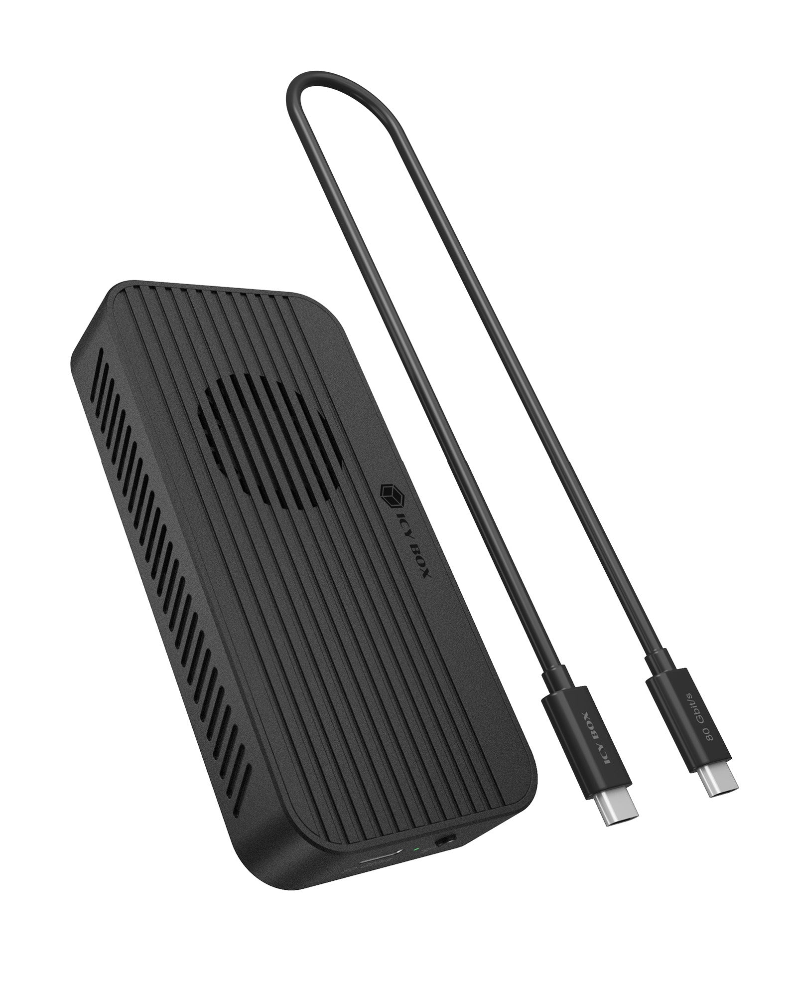EU Product - - IB-1980M-80G - Thunderbolt�5  M.2 NVMe SSD Geh�use mit 80 Gbps zum Hostrechner thumbnail