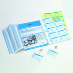 Durable Visitor Book 100 Badge Insert Refill 60x90mm (Pack 100) 146465