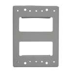 Cisco AIRPWRINJ60PMK-RF mounting kit Gray