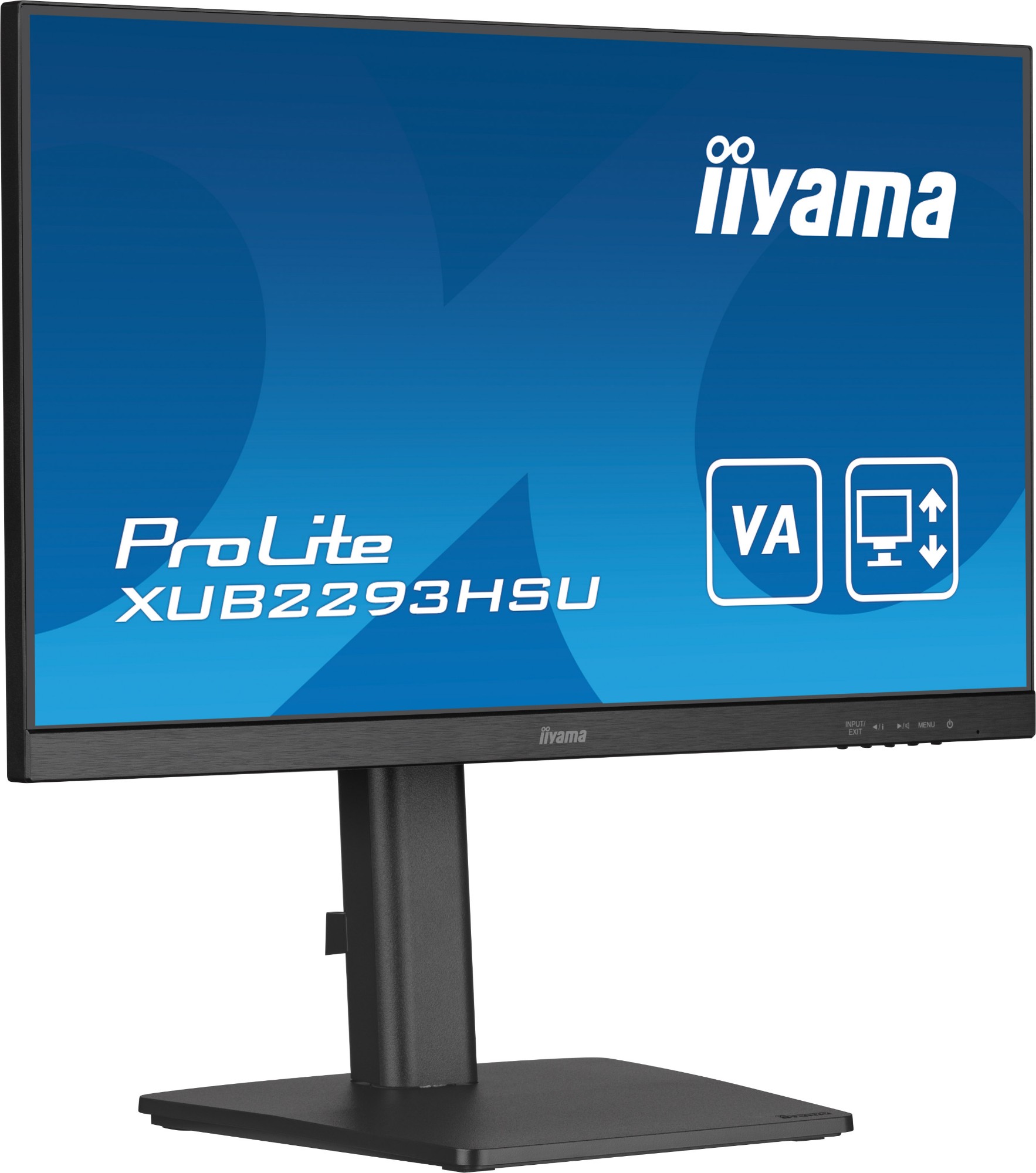 iiyama ProLite XUB2293HSU-B7 computer monitor 54.6 cm (21.5") 1920 x 1080 pixels Full HD LED Black