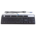 HP PS/2 Standard Keyboard teclado PS/2 Negro, Plata