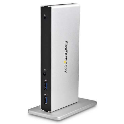 StarTech.com Dual-Monitor USB 3.0 Docking Station with DVI and Vertical Stand