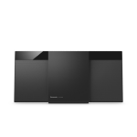 Panasonic SC-HC304 HiFi CD player Black