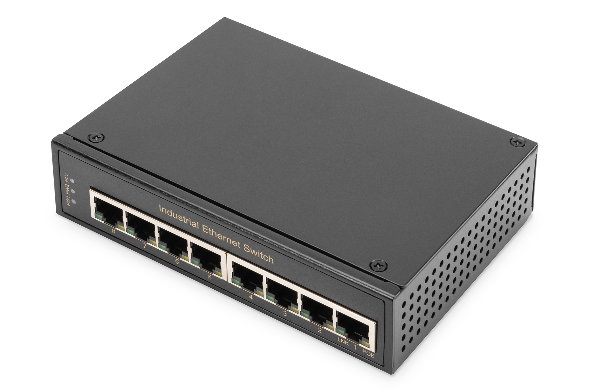 Image of Digitus 8 Port Gigabit Ethernet Network Switch,Industrial, Unmanaged