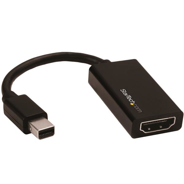 Image of StarTech.com Mini DisplayPort to HDMI Adapter - Active mDP 1.4 to...