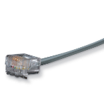 Black Box 7.6m RJ-11 299.2" (7.6 m) Gray