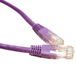 Microconnect UTP Cat6, 7.5m networking cable Purple U/UTP (UTP)