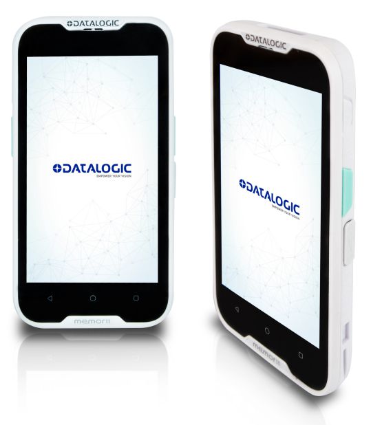 944900017 DATALOGIC Memor 11 Healthcare Full Touch PDA, EMEA + ROW, Wi-Fi+LTE, 4GB/32GB, FFHE HP 2D Imager w/Green Spot, Android v11 w/GMS, White Color (includes battery, USB cable, hand-strap)