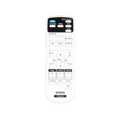 Epson 2155721 remote control Projector Press buttons