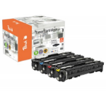 Peach PT1159 tonercartridge 4 stuk(s) Compatibel Zwart, Cyaan, Roze, Geel